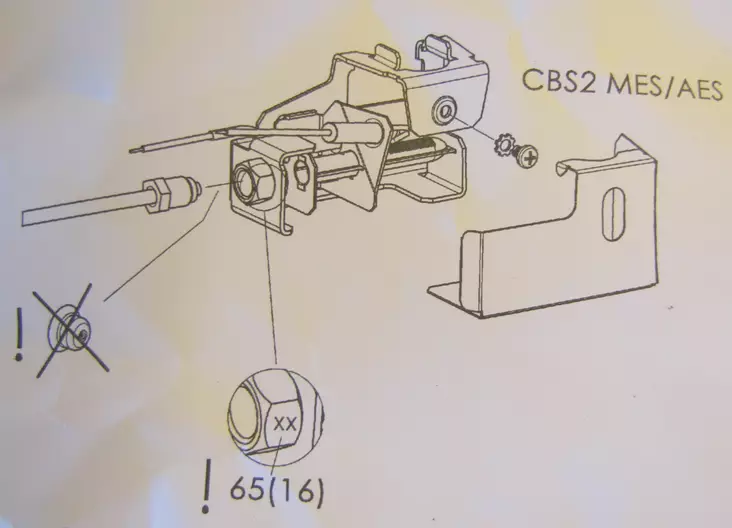 Kaasupoltin täydellinen Dometic CBS2 - Dometic jääkaappien varaosat - 2890604-90-7 - 2