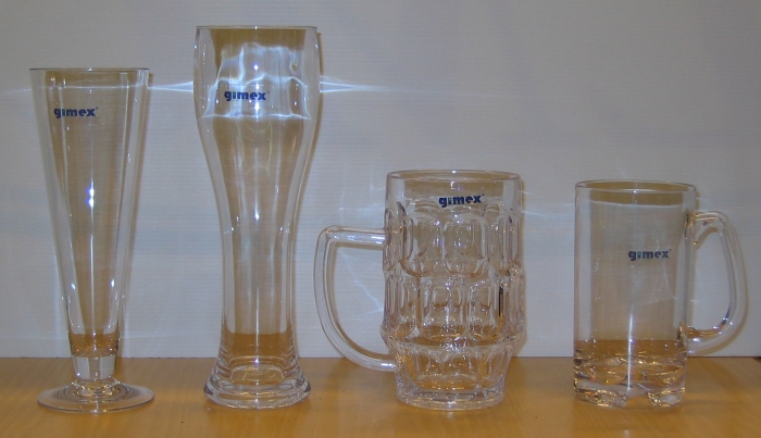 Pils-lasi 35 cl polycarbonaattia 2 kpl - Juoma-viini-olut lasit - 9930527 - 1