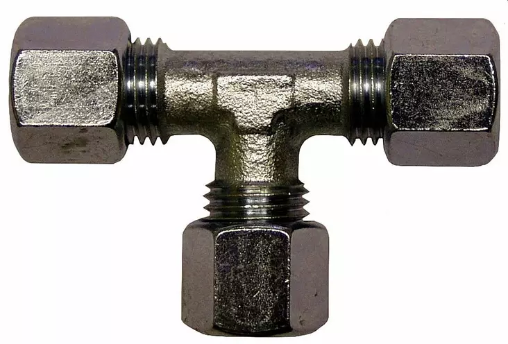 T helmiliitin kaasuputkeen 10x10x10 mm - Kaasu-asennus.. - 9933067 - 3