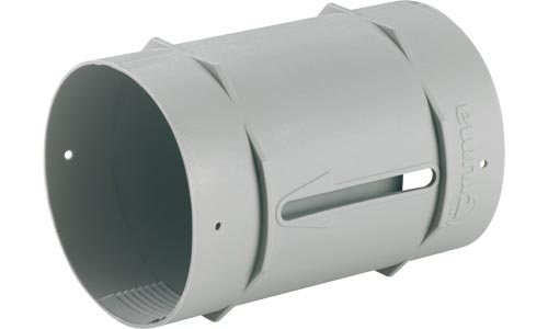 Truman ilmanohjauskappale seinälle harmaa - Ilmakeskuslämmityskierto osat - 9954887 - 1