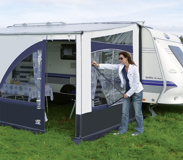 Verhot etuseinään asti 350 cm - Vaunumarkiisiteltta  Wigo - 9981977 - 1