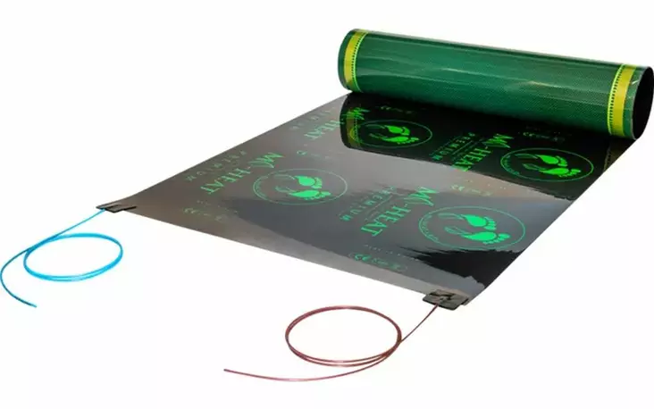 Lämmitysfolio lattiaan 150x50 cm 130W/m - Lattialämmitys - 411057 - 1