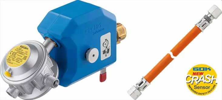 GOK Caramatic SafeDrive Plus 30mbar - Kaasupullonvaihtimet autom./ käsi - 9975507 - 1