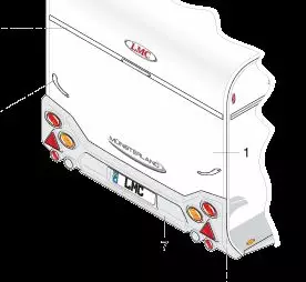 LMC Scandica 571 Vm. 2011 takapuskuri - Puskurit ja helmat - 283997 - 1