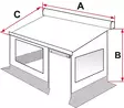 Fiamma Privacy Room® light 300 L markiisietuteltta -  - 9980088 - 1