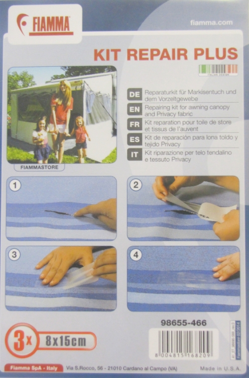 Korjaussarja Repair kit plus etuteltalle Fiamma - Fiamman vara-osat - 9903508 - 1