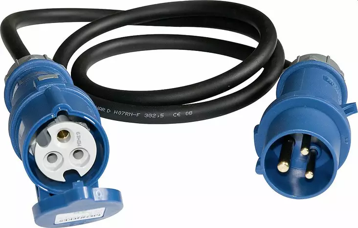 Kupplung CEE ohne Kontrollleuchte 230V - 230V Kaapelit, adapterit, kelat - 9975038 - 1