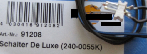 Schalter De Luxe (240-0055K) - Vedenlämmitysboilerit - 9991208 - 1