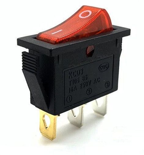 Schalter orange (292 6275-20/3 kytkin - Dometic jääkaappien varaosat - 9991368 - 2