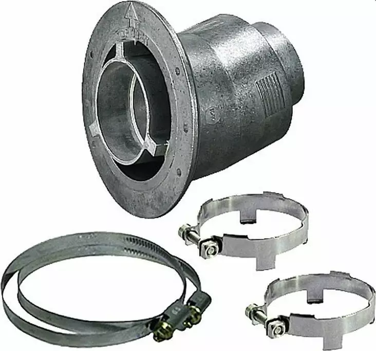 Truma combi pakoputken seinän läpivienti - Lämmittimien pakosarjan osat - 9956528 - 1