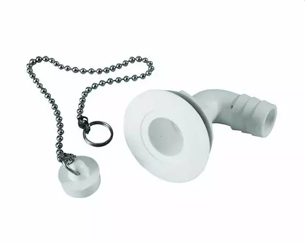 Ablaufventil poistoputki 90 ast.mutkalla - Pumppujen varusteet ja osat - 9930009 - 2