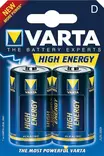 VARTA Batt. HighEnergy Mono 2S - Akut, lyijy. AMG,Geeli,Litium/ paristot - 9959169 - 1