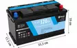 Berger LiFePO4 litiumakku 120 Ah 12 V - Litium + erikoisakut ja tarvikkeet - 670819 - 2