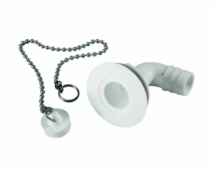 Ablaufventil poistoputki 90 ast.mutkalla - Pumppujen varusteet ja osat - 9930009 - 2