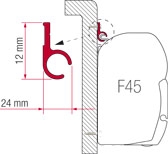 Adapter Fiamma f. F45 - Telttojen varaosat ja varusteet - 9903569 - 1