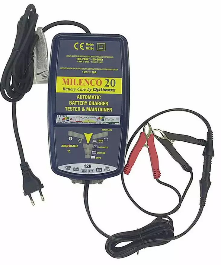 Akkulaturi Milenco 20 A akkutesteri - Laturit ja virta-asemat - 9960089 - 1