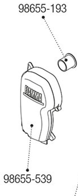 Fiamma F45 S valkea p=C3=A4=C3=A4ty vasen - Fiamman vara-osat  - 9901959 - 1