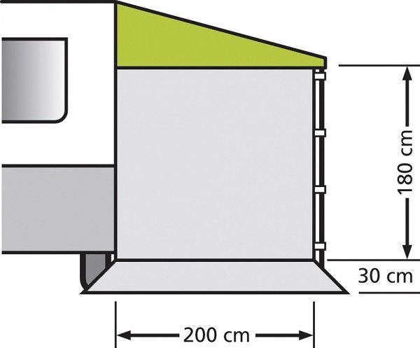 Sivuseinä EuroTrail - Katokset ja osat - 9912469 - 1