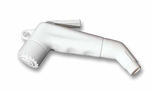 Suihkukäsikahva 2-osainen.valkea - Suihkuhanat - 9971769 - 1