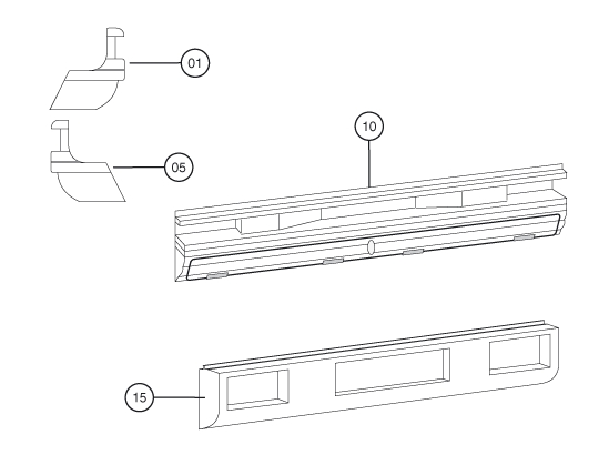 Takapuskurin keskiosa 2. LMC vm.1996 A Exterior - Alusta.puskurit,helmat - 19789 - 1