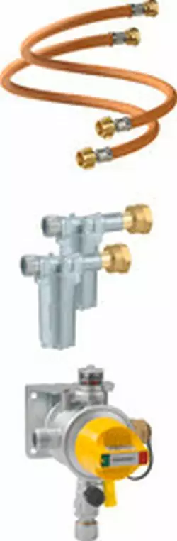 GOK Caramatic GOK ProTwo setti 30mbar - Kaasupullonvaihtimet autom./ käsi - 9975289 - 1