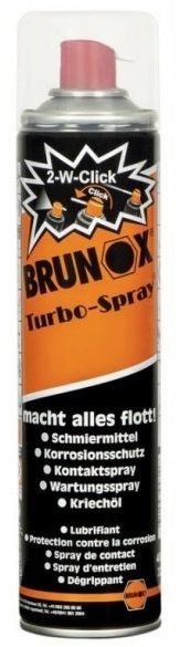 Brunox Turbo spray 400 ml 2-W click - Voiteluöljyt ja rasvat - BRO-40TS - 1